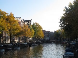 The canals of Amsterdam were used as a sewer system in the past