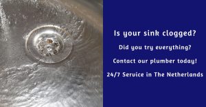 Sink clogged