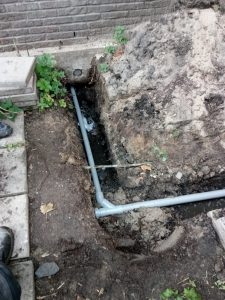 sewage installation