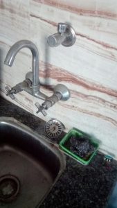 a clogged kitchen sink in katwijk
