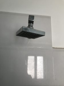 a clogged shower in 's hertogenbosch