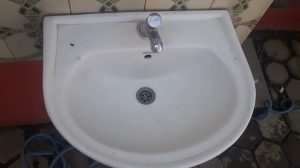a clogged washing basin in sittard-geleen