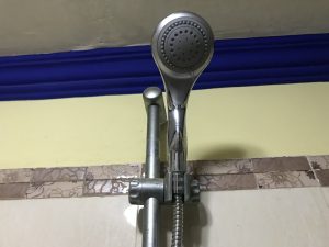 an old shower head