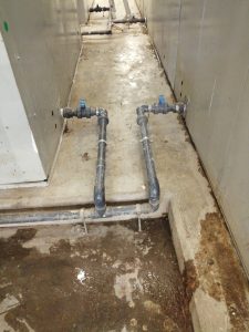 pipes leaking