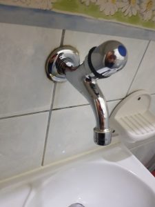 replace an old leaking faucet