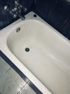 replacing an old bathtub
