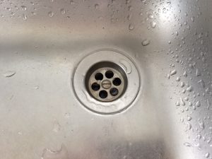 keep a kitchen drain free from clogging problems