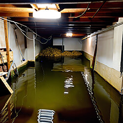 Flooded basement in Bezuidenhout
